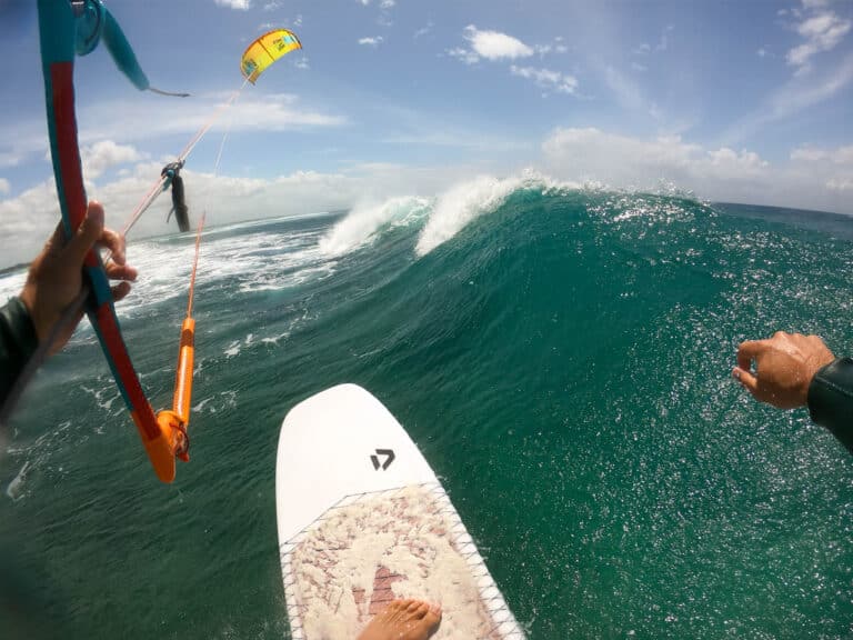 kitesurf wave surf zanzibar reef surfing - Kite Centre Zanzibar - Lagoon Paje Beach